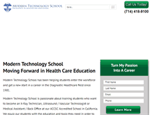 Tablet Screenshot of mtschool.edu